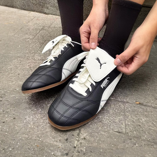 PUMA彪马男鞋新款Tackle复古翻盖薄底鞋轻便运动休闲鞋 408535-01