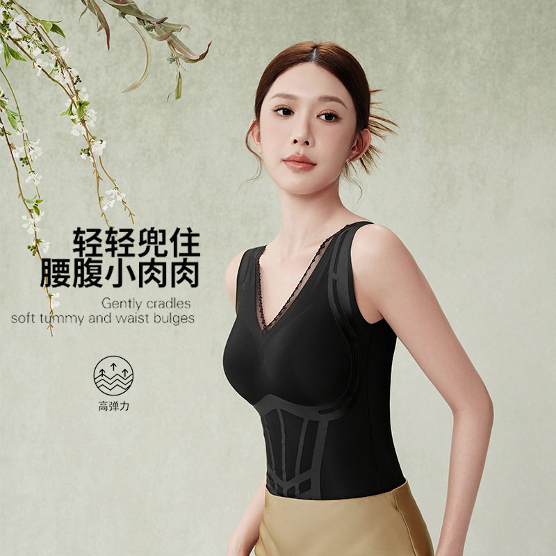 春夏新款身材管理器金绷带体雕衣新品轻塑收腹薄款背心塑身上衣 - 亲亲时尚内衣出品