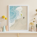 插画师kunomari风景治愈客厅卧室沙发文艺装 饰画挂画艺术油画壁画