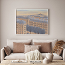 Yukiko 饰画挂画艺术框油画壁画 Noritake插画客厅卧室沙发现代装