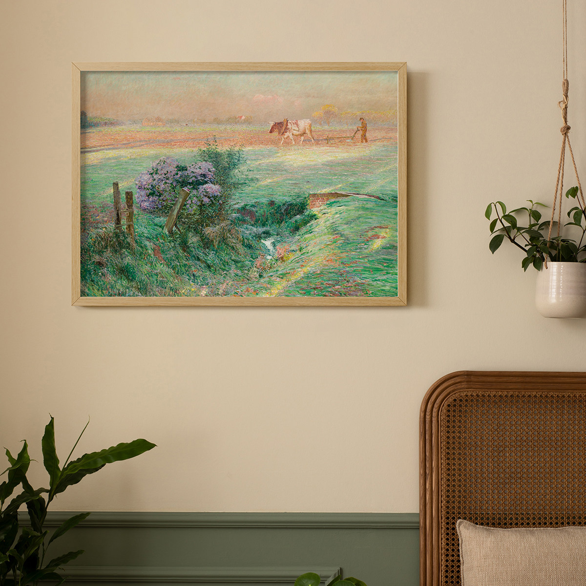 克劳斯客厅卧室沙发背景墙自然风景建筑装饰画挂画艺术框油画壁画,家居饰品,现代装饰画,淘宝优惠券,粉丝福利购,淘宝优惠卷