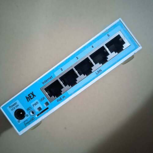 可议价MikroTik RB750Gr3 hEX，ROS有线千兆路维修