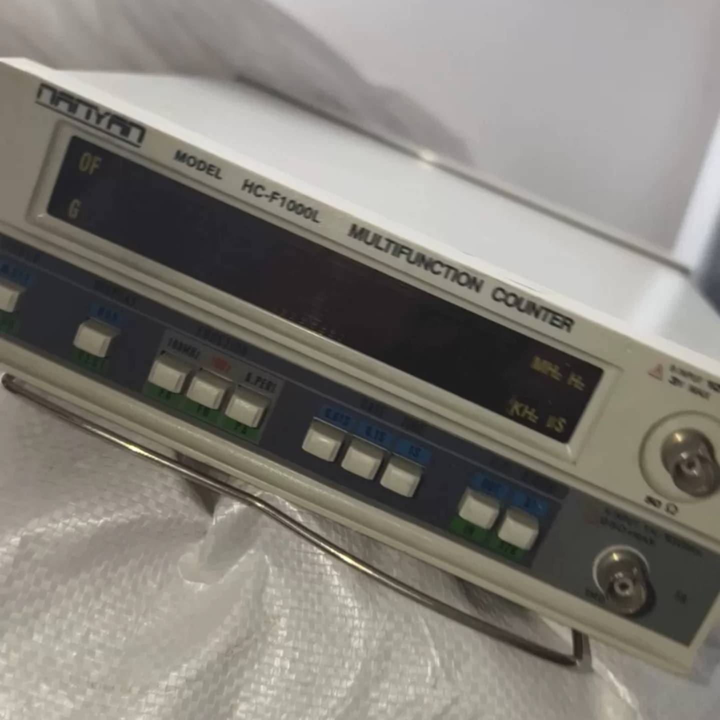 可维修多功能频率计 HC-F1000CL，所见所得，成色9.5，应议价