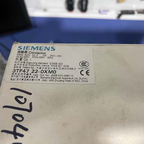 可维修西门子接触器3TF47 22-0XM0，30kW，4议价