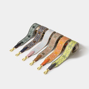 适用于爱马仕Hermes菜篮子Herbag伊芙琳包替换宽肩带单肩斜挎包带