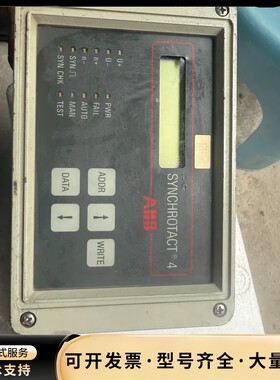 ABB SYNCHROTACT 4 控制器，原装拆机，成色一询价