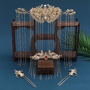 金缕衣原创国风经典纯手工古发簪风古典汉服发冠唐制明制配饰