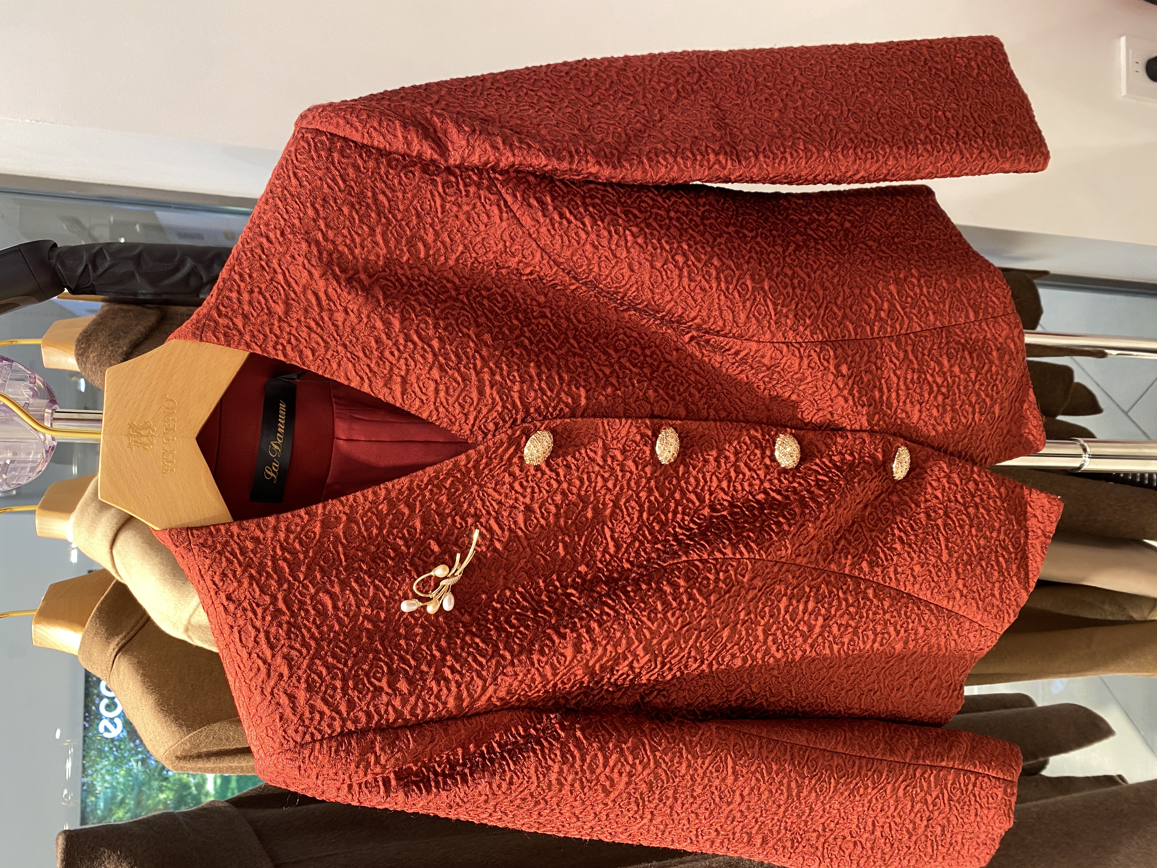 商场同款马天奴专柜正品阿丹娜喜庆套装外套LRA258JKX0