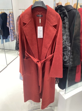 2025年新款马天奴商场同款专柜正品MHA05DNHP羊毛大衣外套