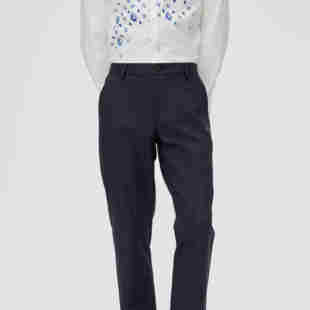 马克华菲商场同款24年秋7143-22012004时尚百搭干爽挺阔休闲裤