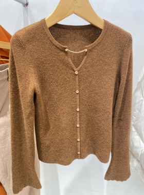 2024年马天奴商场同款MYTENO绵羊毛针织衫MDA621SWHP专柜正品