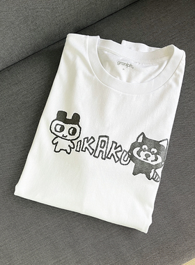 g IKAKU小熊猫像素风全棉印花T恤 男女同款 G7-1