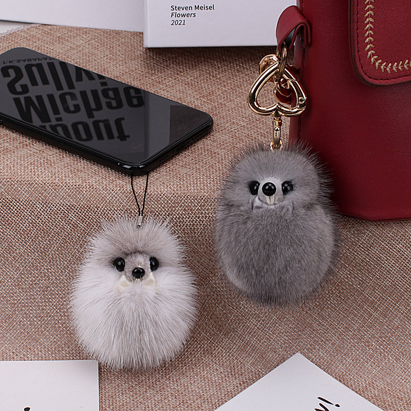 旺仔！真水貂毛包挂件毛球车钥匙扣卡通白色节日礼物黑色儿童玩偶,服饰配件/皮带/帽子/围巾,包挂件,淘宝优惠券,粉丝福利购,淘宝优惠卷