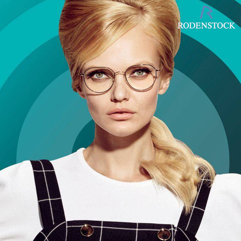 休闲复古近视眼镜架罗敦司得