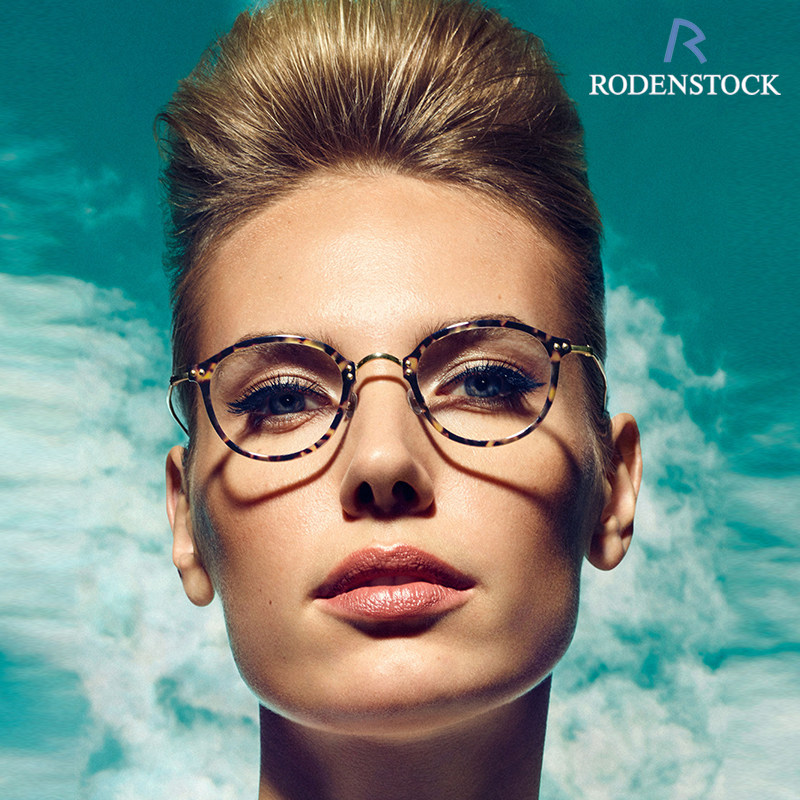 罗敦司得复古板材近视眼镜