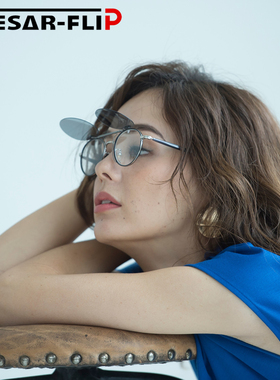 CAESAR FLIP 日本定制偏光驾驶墨镜上翻夹片挂片运动太阳镜近视