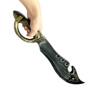 双刃剑双面斧头尖刀角斗士刺刀匕首长矛宝剑短刀塑料骷髅海盗砍刀