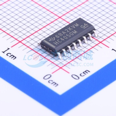 缓冲器/驱动器/收发器 CD74HC4050M96 SOIC-16 TI/德州 原装正品