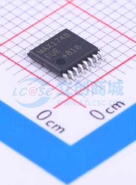DC-DC电源芯片 MAX1748EUE+T TSSOP-16 MAXIM(美信) 电子元件配单