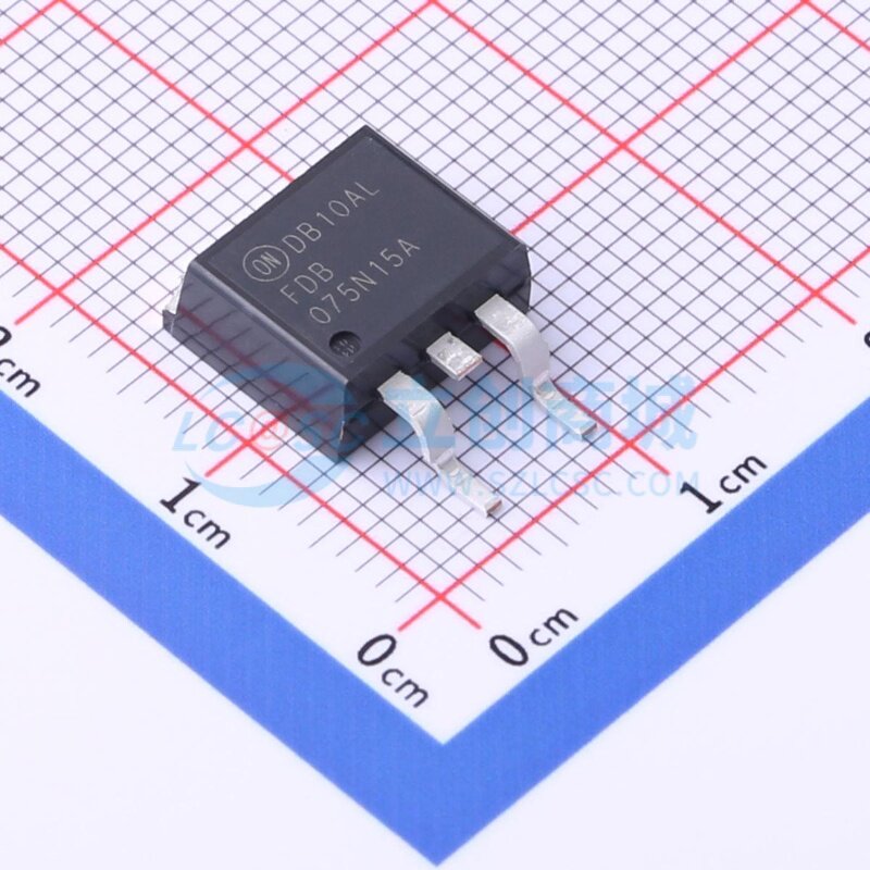 场效应管(MOSFET) FDB075N15A-F085 D2PAK onsemi(安森美) 元器件