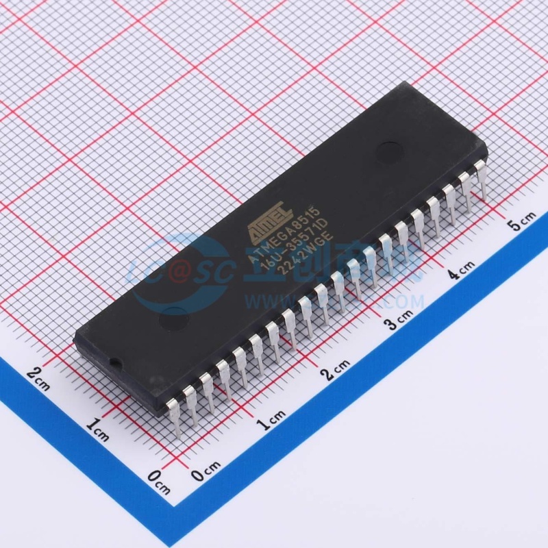 单片机(MCU/MPU/SOC) ATMEGA8515-16PU PDIP-40 MICROCHIP(美国微