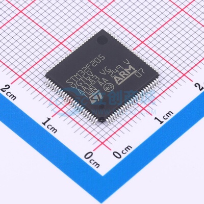 单片机(MCU/MPU/SOC) STM32F205VGT6V LQFP-100 意法半导体芯片
