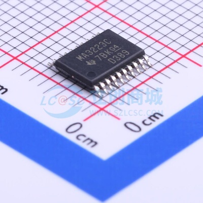RS232芯片 MAX3223CPWR TSSOP-20 TI/德州 电子元件配单原装正品