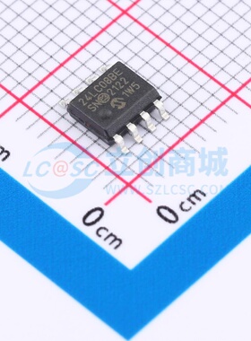 EEPROM 24LC08B-E/SN SOIC-8 MICROCHIP(美国微芯) 电子元件配单