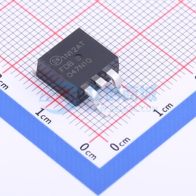 场效应管(MOSFET) FDB047N10 TO-263 onsemi(安森美) 电子元器件