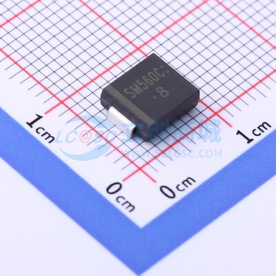 肖特基二极管 S-SM560C SMC LRC(乐山无线电) 电子元器件原装正品