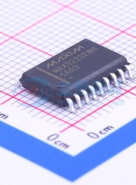 RS232芯片 MAX3222EWN+ SOIC-18 MAXIM(美信) 电子元器件原装正品
