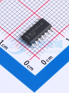 逻辑门 SN74AC86DR SOIC-14 TI/德州 电子元器件配单原装正品