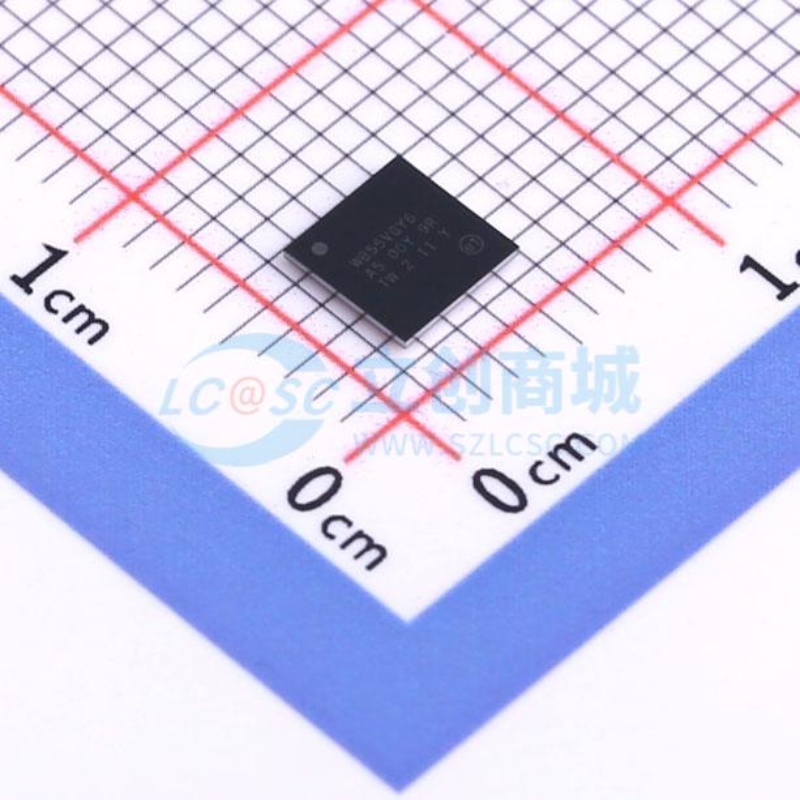 无线收发芯片 STM32WB55VGY6TR WLCSP-100(4.4x4.4) 意法半导