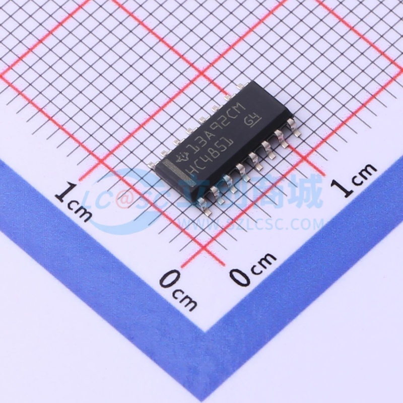 模拟开关/多路复用器 SN74HC4851DR SOIC-16 TI/德州 电子元器件