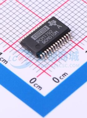 ADC/DAC芯片 PCM1792ADBR SSOP-28 TI/德州 电子元件配单原装正品