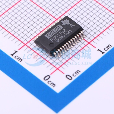 ADC/DAC芯片 PCM1792ADBR SSOP-28 TI/德州 电子元件配单原装正品