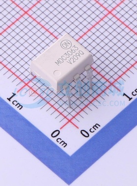 可控硅输出光耦 MOC3063VM DIP-6 onsemi(安森美) 电子元器件配单