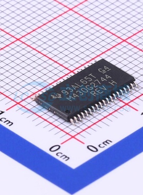 单片机(MCU/MPU/SOC) MSP430G2744IDA38R TSSOP-38-6.2mm TI/德州