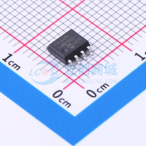 EEPROM 93C46A-I/SN SOIC-8 MICROCHIP(美国微芯) 电子元器件配单