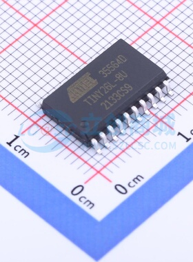 单片机(MCU/MPU/SOC) ATTINY26L-8SUR SOIC-20 MICROCHIP(美国微
