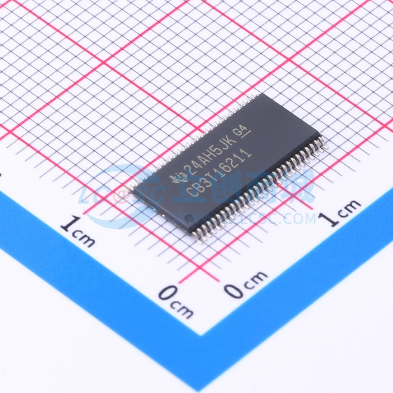 信号开关/编解码器/多路复用器 SN74CB3T16211DGGR TSSOP-56 TI/