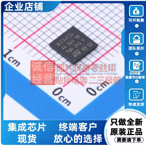 单片机(MCU/MPU/SOC) STM32WLE5JCI6 UFBGA-73 意法半导体芯片
