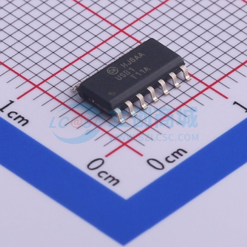 USB转换芯片 USB1T11AMX SOIC-14 onsemi(安森美) 电子元器件配单
