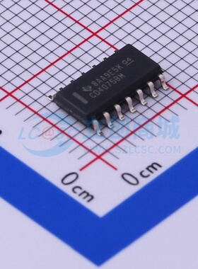 逻辑门 CD4075BM96 SOIC-14 TI/德州 电子元器件配单原装正品