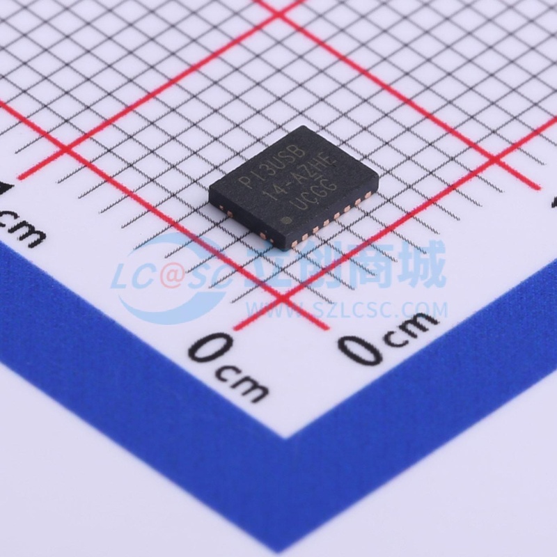 模拟开关/多路复用器 PI3USB14-AZHEX VQFN-20(3.5x4.5) DIODES(