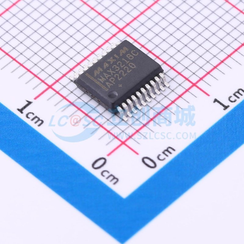 无线收发芯片 MAX3218CAP+ SSOP-20-5.2mm MAXIM(美信) 原装正品