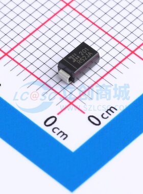 快恢复/高效率二极管 RS2JA-13-F DO-214AC DIODES(美台) 元器件