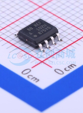 电压基准芯片 REF102AU SOIC-8 TI/德州 电子元器件配单原装正品