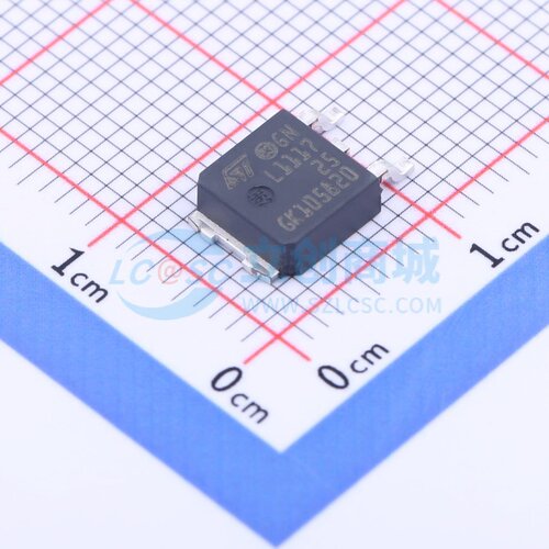 线性稳压器(LDO) LD1117DT25TR DPAK 意法半导体芯片 电子元器件