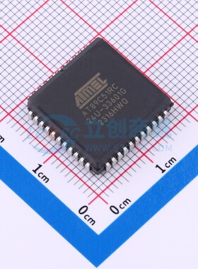 单片机(MCU/MPU/SOC) AT89C51RC-24JU PLCC-44(16.6x16.6) MICROC